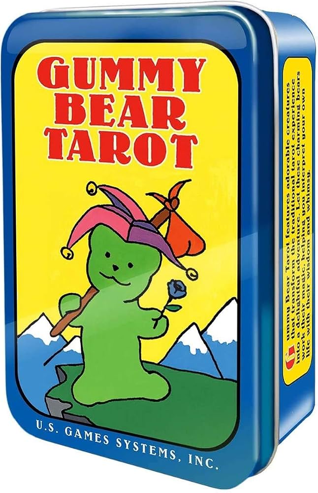 【正規品】クラウドファンディング完売✨封印されたクマのタロットカード✨海外限定 Amazon.co.jp: GUMMY BEAR TAROT グミベア・タロット(缶入り) タロット